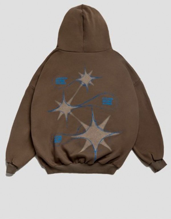 Alchemai pullover brown-hoodie
